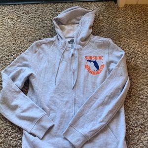 Florida Zip Up Sweatshirt- NEW